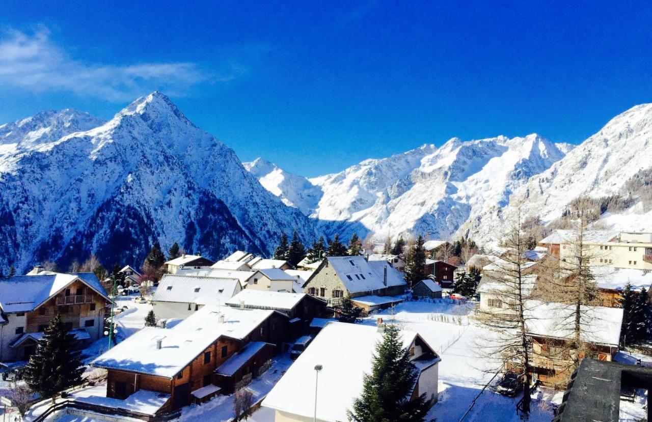Pied De Piste A 20 M Du Telesiege "Le Diable", Menage Inclus, Possible De Louer 2 Apparts, Vue Panoramique Les Deux Alpes Eksteriør bilde
