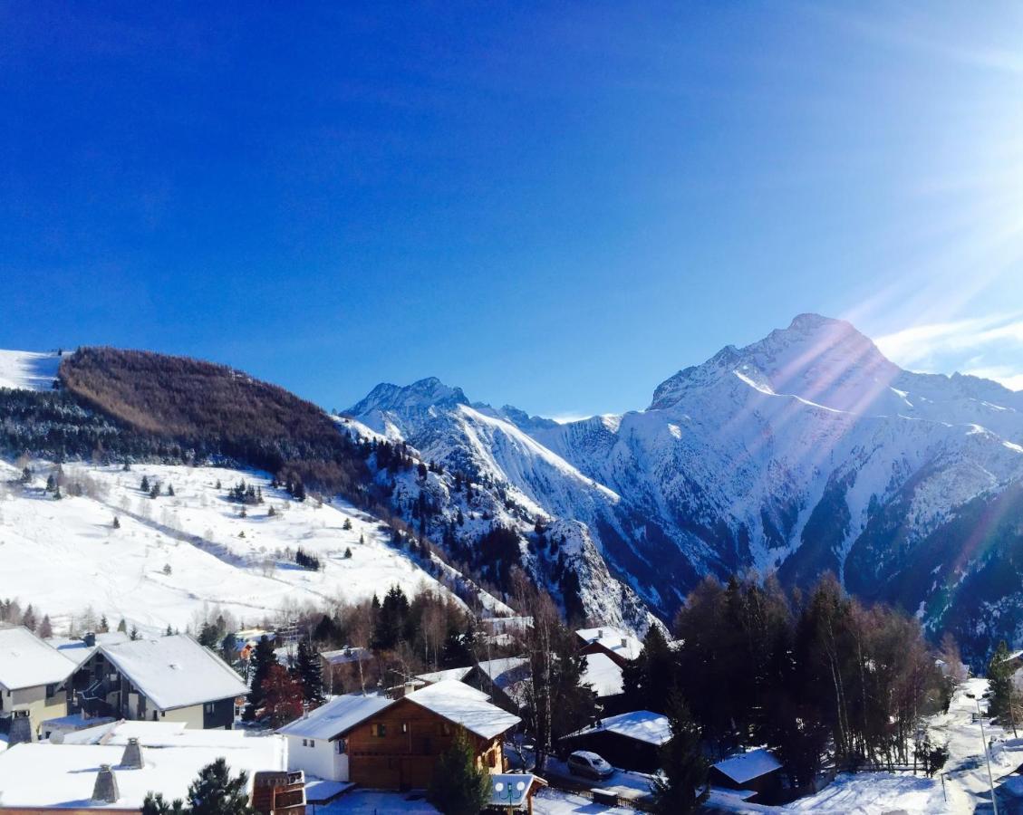 Pied De Piste A 20 M Du Telesiege "Le Diable", Menage Inclus, Possible De Louer 2 Apparts, Vue Panoramique Les Deux Alpes Eksteriør bilde